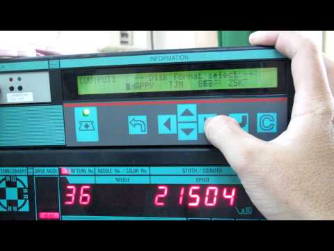 Floppy to USB for HM4 Happy embroidery machine.