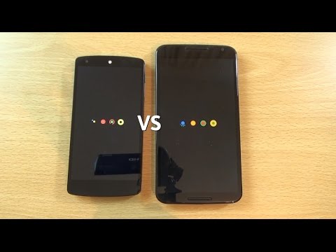Nexus 6 VS Nexus 5 Android 6.0 Marshmallow DP3 - Which is Fastest?