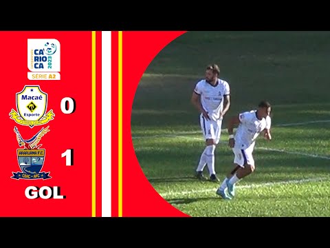 MACAÉ 0X1 ARARUAMA - 4ª RODADA - TAÇA SANTOS DUMONT - CARIOCA A2 2023