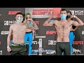 FULL WEIGH IN & FACE OFF - JOSEPH ADORNO VS. ALEXIS DEL BOSQUE