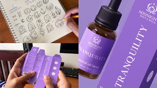 Designing a Logo and Product Packaging | My Design Process (Start to Finish)