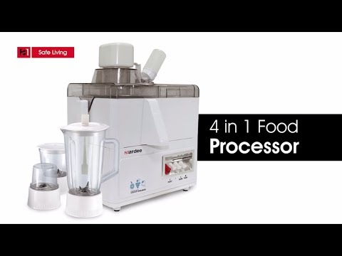 4 in 1 Food Processor with Blender, ARFPBG-418