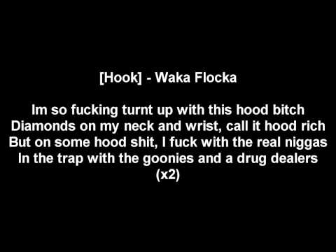 DJ Scream ft. 2Chainz, Future, Waka Flocka, Yo Gotti, Gucci Mane - Hood Rich Anthem(LYRICS)