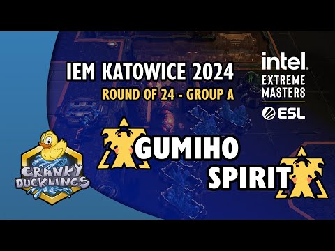 GuMiho vs Spirit - TvT | IEM Katowice 2024: Round of 24 - Group A | StarCraft 2 Tournament
