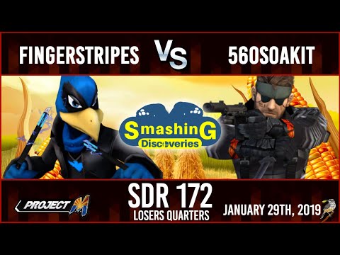 SDR172 Losers Quarters: FingerStripes (Falco) vs 560soakit (Snake)