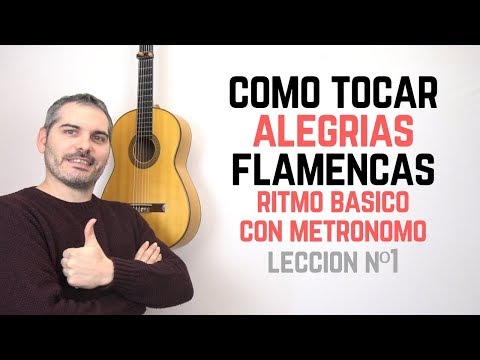 How to Play Easy Alegrias Flamencas- Lesson No. 1