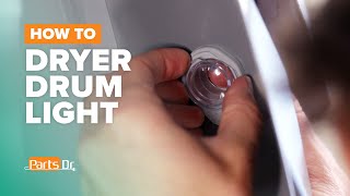 How to replace Samsung dryer LED drum light part DC47-00027H