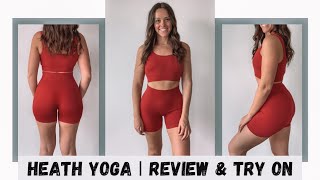 HEATHYOGA ACTIVEWEAR TRY ON HAUL | Lululemon Dupes? | Amazon Fashion