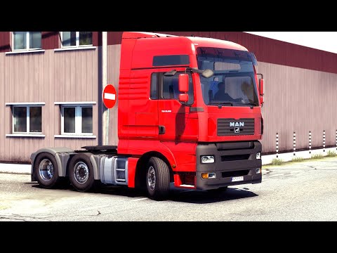 ETS 2 - MAN TGA Transporting Oranges from Vigo to Porto