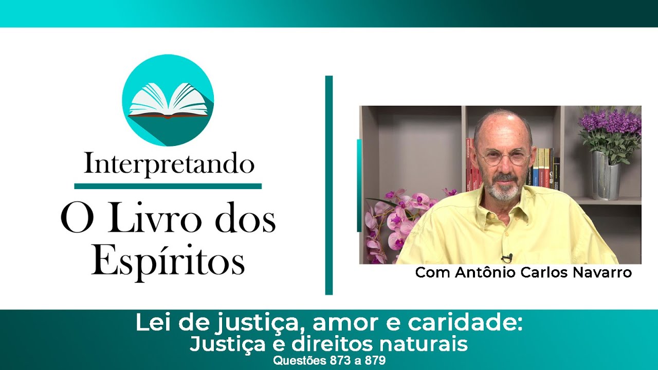 Questões 873 a 879 - Lei de Justiça, Amor e Caridade: Justiça e direitos naturais.