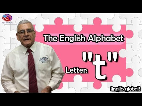 Pronunciación de la letra T en inglés/ How to pronounce letter T / Silent T / say-it-correctly.org
