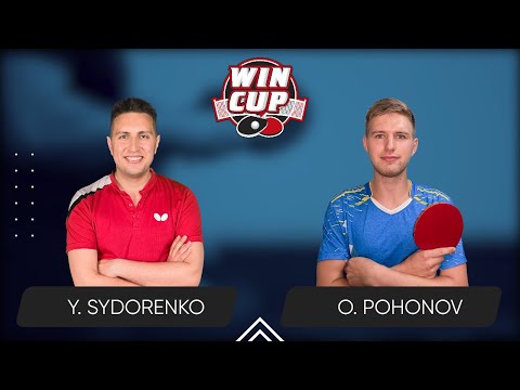 20:00 Yaroslav Sydorenko - Oleksandr Pohonov West 5 WIN CUP 29.12.2023 | TABLE TENNIS WINCUP