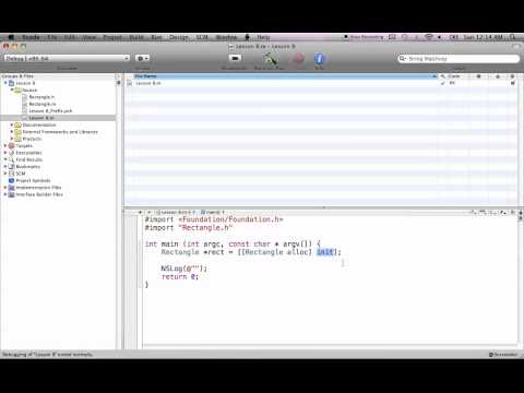 Objective-C on the Mac L8 - Review of Classes/Objects