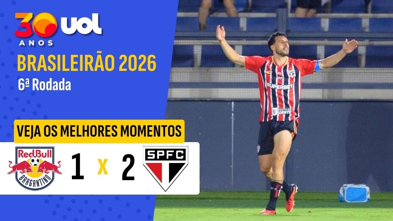 Red Bull Bragantino vs São Paulo Highlights