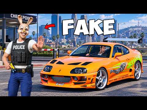 I Pretended to Be a FAKE COP to Steal Cars sa GTA 5
