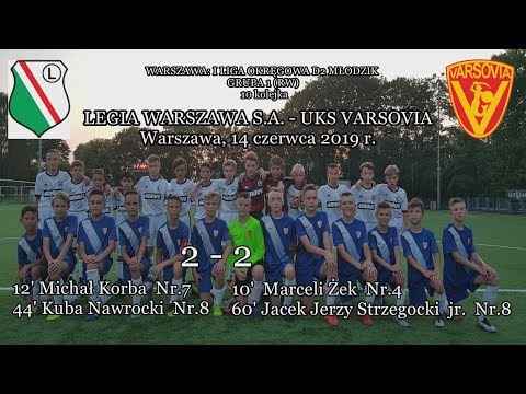LEGIA WARSZAWA S.A. - UKS VARSOVIA     2 - 2
