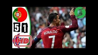 Portugal vs Faroe Islands 5-1 - Highlights & G