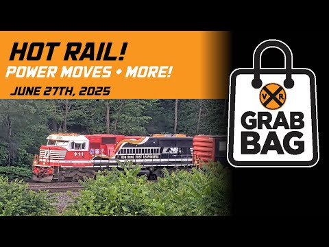 Grab Bag: NS First Responder Consist, Power Moves and More! | Weekly Top Trains (June 2025)