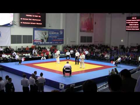 TyandeLa Siyabonga -- Lushin NikoLay 09.06.12 Чемпионат Европы KWU 2012