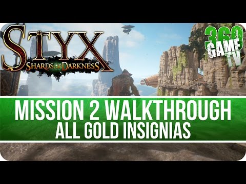 Styx Shards of Darkness Mission 2 Walkthrough (All Gold Insignias, Secondary Objectives, Tokens)
