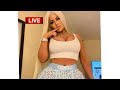 BLONDE GIRL HAVING FUN ON A WONDERFUL LIVE