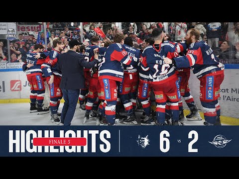Highlights | Grenoble-Angers | Match 5 - Finale des playoffs 2025