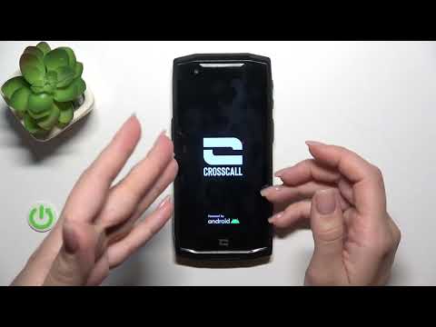 How to Power On the CROSSCALL Core M5 Phone