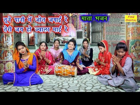 तूने पानी में ज्योत जगाई रे तेरी जय हो ज्वाला माई रे लिरिक्स