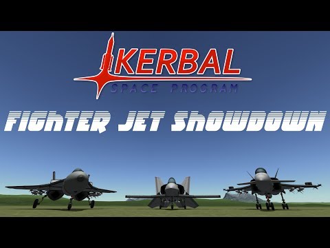 Fighter Jet Showdown 4 (Part 4) - 5 Engines, No Waiting - Kerbal Space Progam