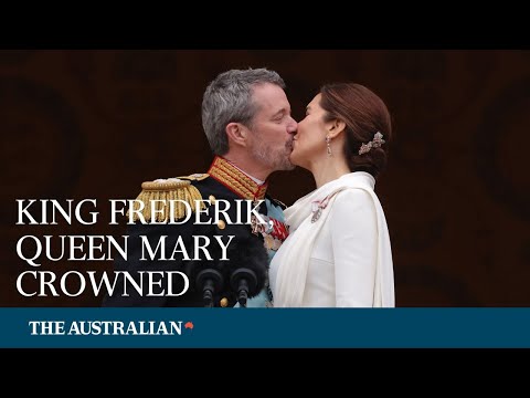 Frederik, Mary crowned King and Queen of Denmark (Watch)
