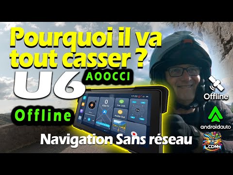 Test Aoocci U6 GPS moto offline