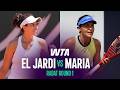 Diae El Jardi Vs Tatjana Maria 2026 Rabat Round 1 WTA Match Highlights