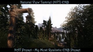 SkyrimSE | NVT ENB - NAT Preset (V4.1e) | Updated & Improved | My Most Realistic Preset