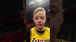 Fun at Little Caesars Arena Lakers V.S Pistons #shorts #fyp #nba 🏀
