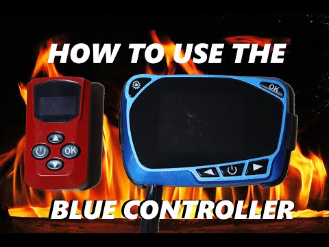 Instructions: how to use the Blue Diesel heater LCD Controller with Red Remote