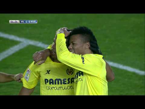 Gol de Uche (4-0) en el Villarreal CF - Real Sociedad - HD