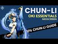 SF6 Chun Li Guide - Essential Midscreen Oki | Beginners Guide and Tips for Chun Knockdown Pressure