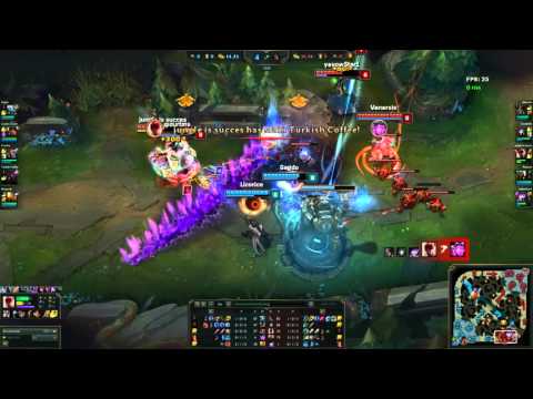 LoL: Svenskeren Lee Sin vs Xin Zhao Jungle SEASON2016 Feb 2016