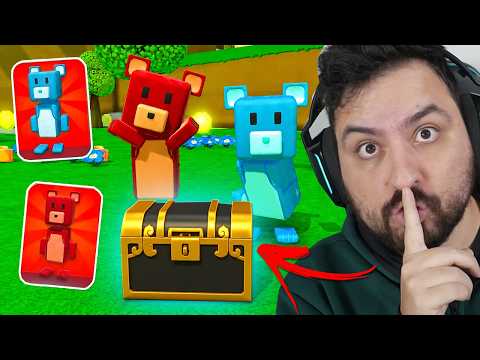 SUPER BEAR ADVENTURE Encontrei as Skins PROIBIDAS *URSO DIABÓLICO e URSO DE GELO* em BAÚS SECRETOS!