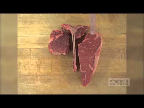 Super Quick Video Tips: What's the Difference Between a Porterhouse and a T-Bone Steak?