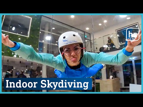 Fallschirmspringen für alle, die Höhenangst haben | hessenschau