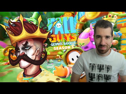 JOGUEI A NOVA SEASON DE FALL GUYS COM O MORAIS