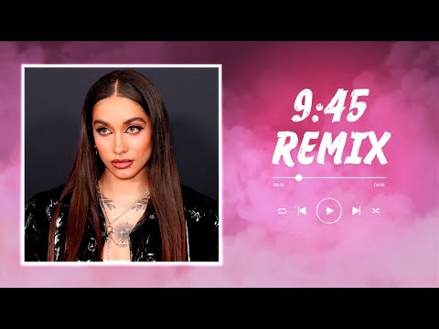 MARIA BECERRA, PRABH SINGH - 9:45 REMIX | letra