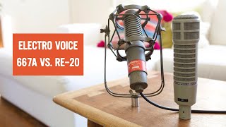 Video thumbnail for The Electro Voice 667A Vs. RE-20 by Cole Picks Vintage