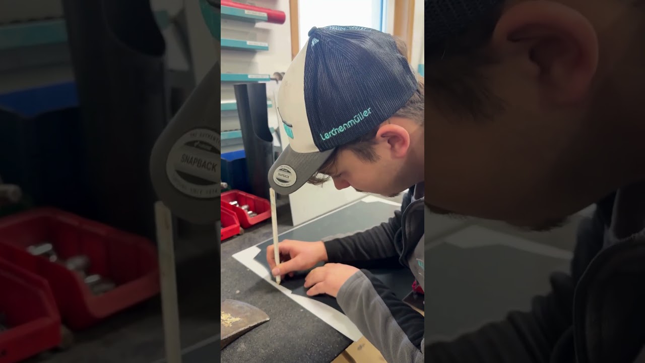 Lerchenmüller Azubi Campus - Kaminverblechung