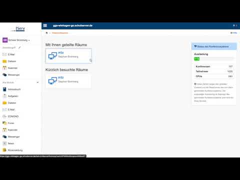iServ Videokonferenz starten