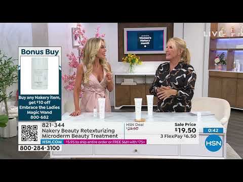Nakery Beauty Retexturizing Microdermabrasion Beauty Tre...
