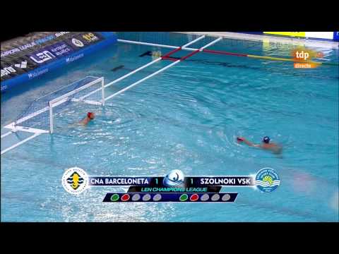 Quarters Final Final Six 2015 Barceloneta Szolnok part 3 water polo