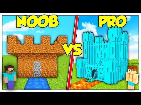 CASTELLO NOOB CONTRO CASTELLO PRO! - Minecraft ITA