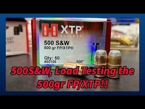 Smith \u0026 Wesson 500 Magnum Hornady Ammo